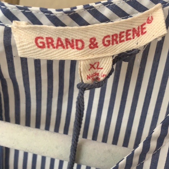 Grand and Greene Front Tie Top - Picture 3 of 8